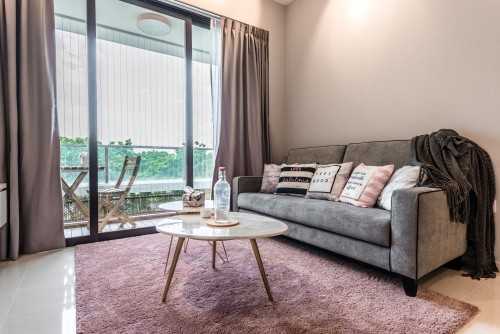 Modern Living Room at D'Nest