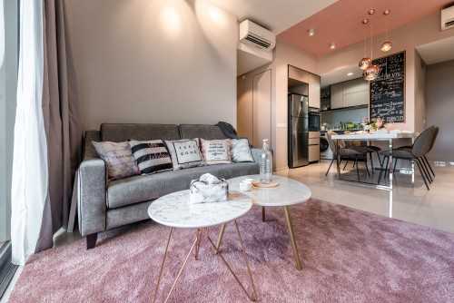 Modern Living Room at D'Nest