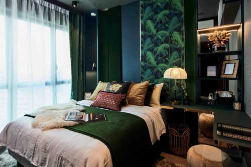 Eclectic Bedroom at Botanique @ Bartley