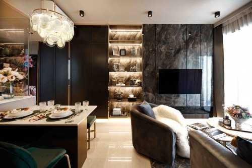 Eclectic Living Room at Botanique @ Bartley