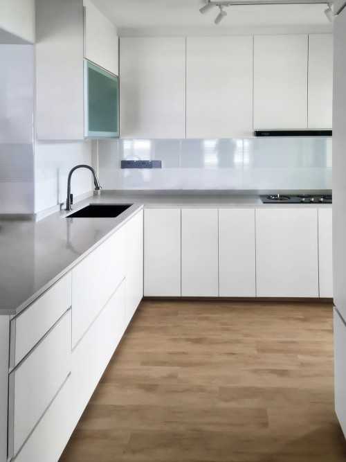 Scandinavian Kitchen at Waterway Sunrise I