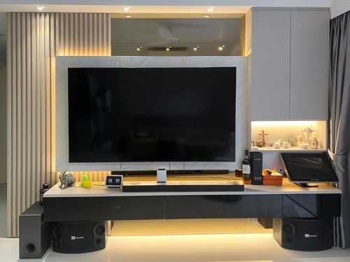 Modern Living Room at The Interlace