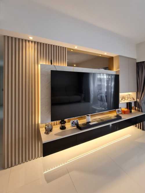Modern Living Room at The Interlace