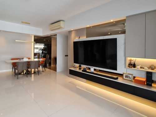 Modern Living Room at The Interlace