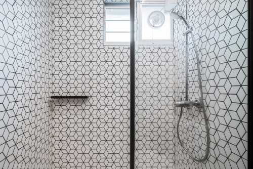 Scandinavian Bathroom at River Vista