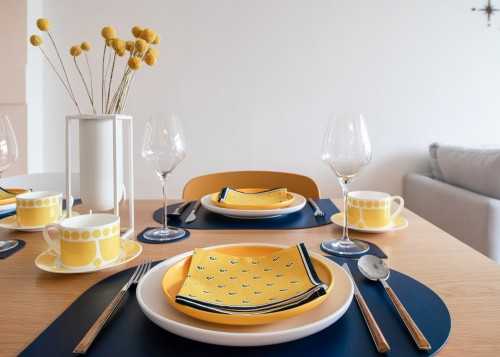 Scandinavian Dining Room at River Vista