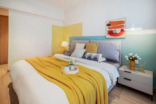 Scandinavian Bedroom at River Vista