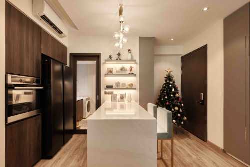 Modern Kitchen at Inz Residence