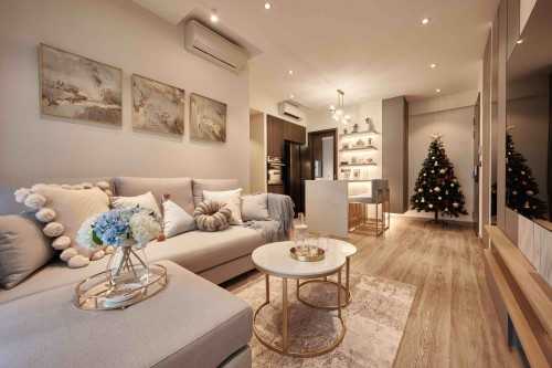 Modern Living Room at Inz Residence