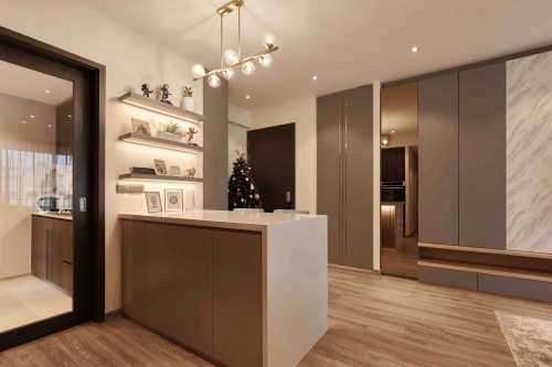 Modern Kitchen at Inz Residence