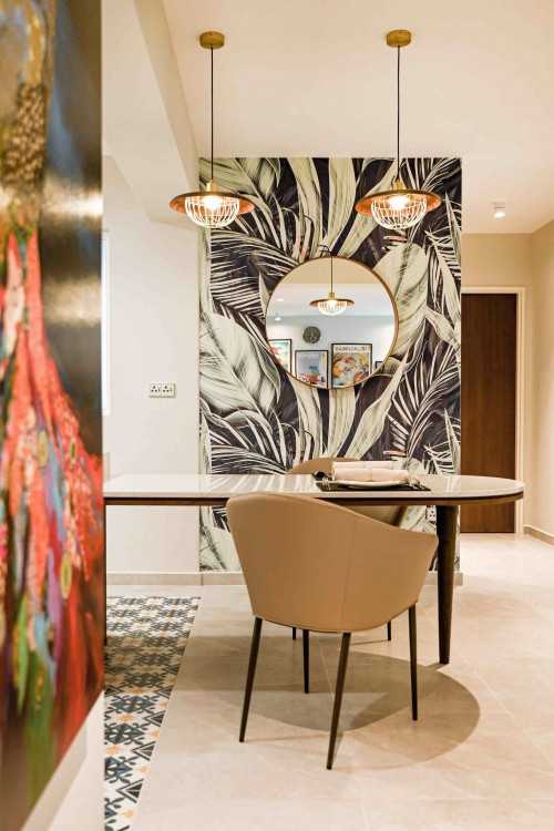 Eclectic Dining Room at Alkaff Vista