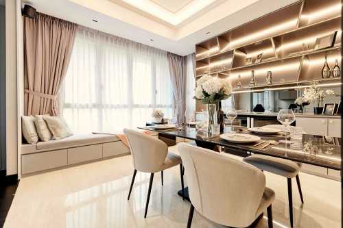 Modern Dining Room at Avalon