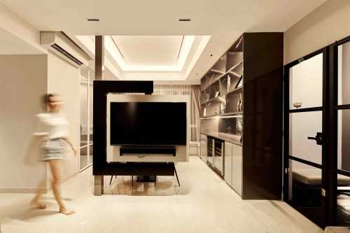 Modern Living Room at Avalon