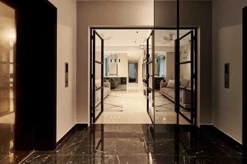 Modern Entryway at Avalon