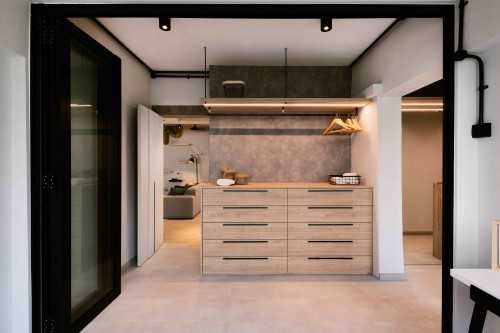 Industrial Walk-in Wardrobe at 216 Jurong