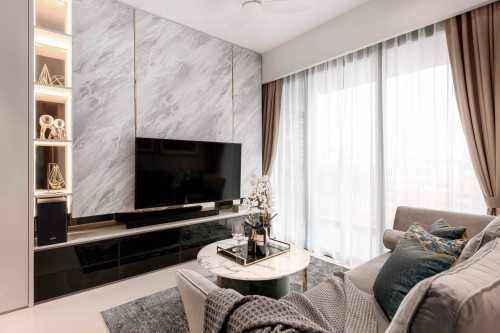Eclectic Living Room at Hundred Palms II
