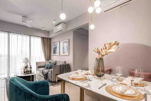 Eclectic Dining Room at Hundred Palms II