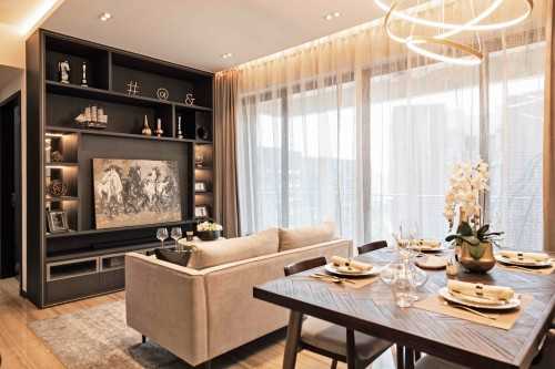 Modern Living Room at Sims Urban Oasis II