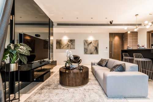 Modern Living Room at Amber Skye