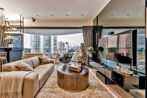 Modern Living Room at Amber Skye