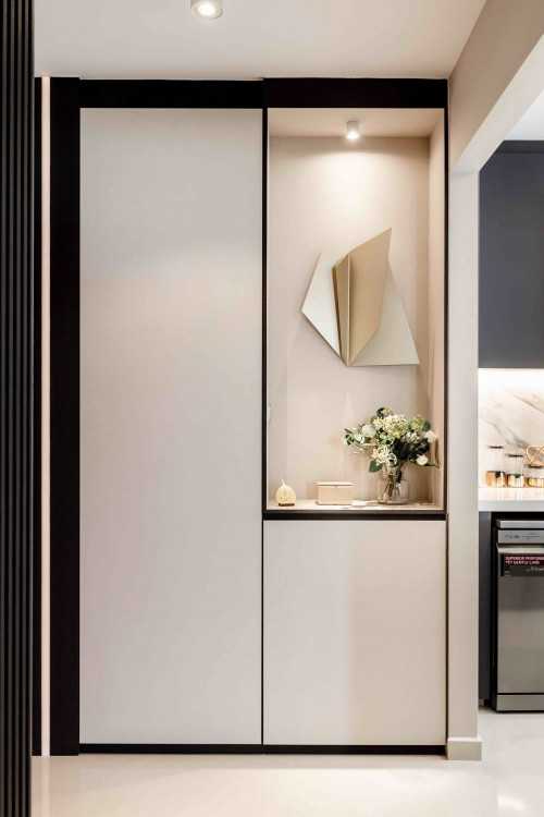 Modern Entryway at Macpherson Spring