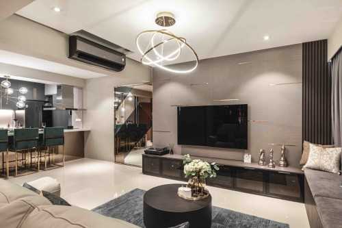 Modern Living Room at Macpherson Spring