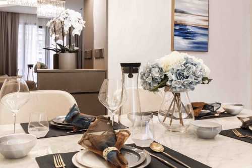 Modern Dining Room at Woodleigh Close