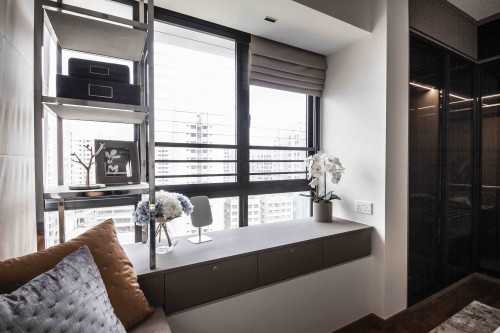Modern Walk-in Wardrobe at Woodleigh Close