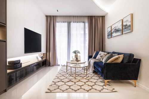 Modern Living Room at Woodleigh Close