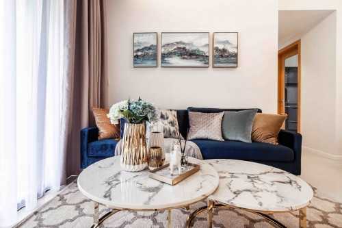 Modern Living Room at Woodleigh Close
