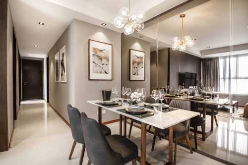 Contemporary Dining Room at The Marque