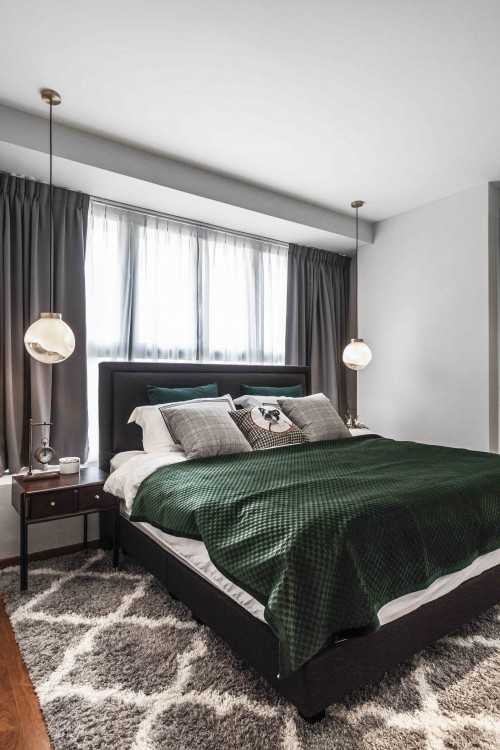 Contemporary Bedroom at The Marque