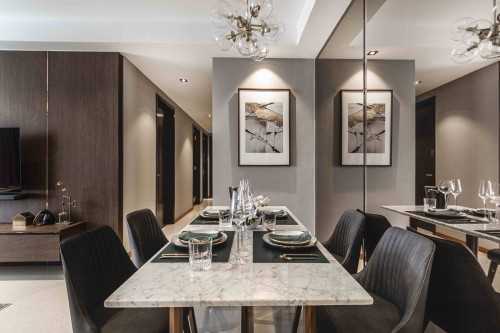 Contemporary Dining Room at The Marque