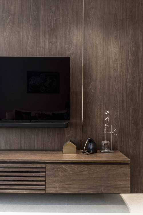 Contemporary Living Room at The Marque