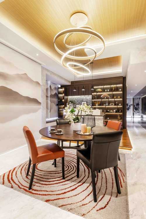 Asian Dining Room at One Robin