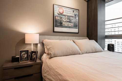 Contemporary Bedroom at City View