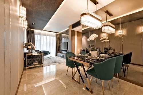 Modern Dining Room at 78 Kingsford Waterbay