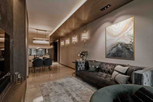Modern Living Room at 78 Kingsford Waterbay