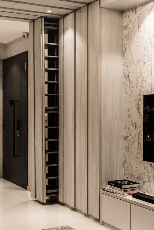 Contemporary Living Room at Bellewaters
