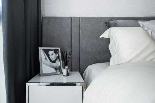 Contemporary Bedroom at Bellewaters