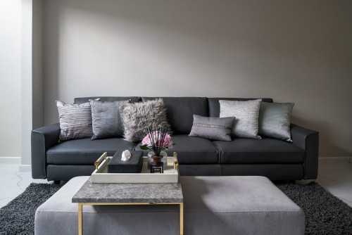 Minimalist Living Room at Dakota Crescent Maisonette