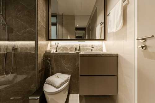 Contemporary Bathroom at Highline Residences II