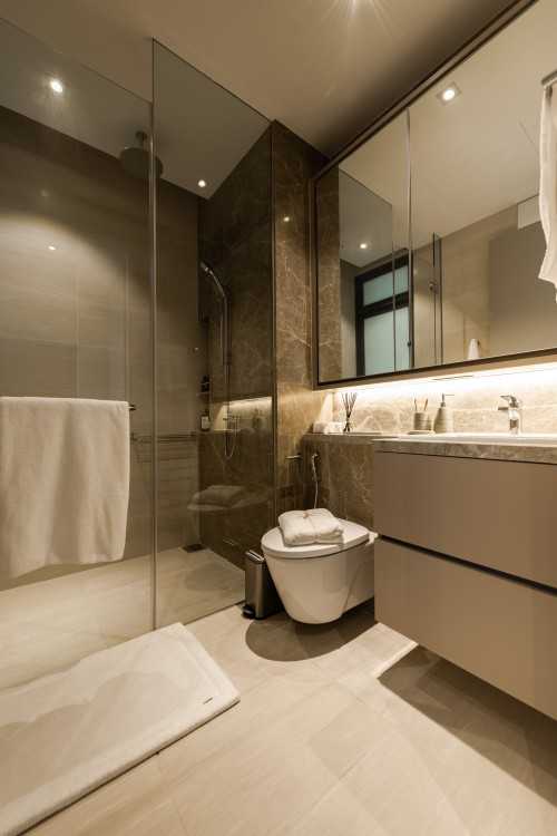 Contemporary Bathroom at Highline Residences II