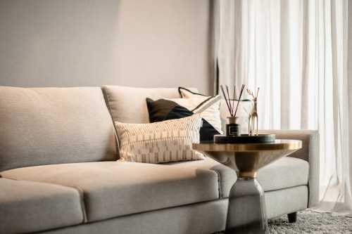 Contemporary Living Room at 68 Kingsford Waterbay