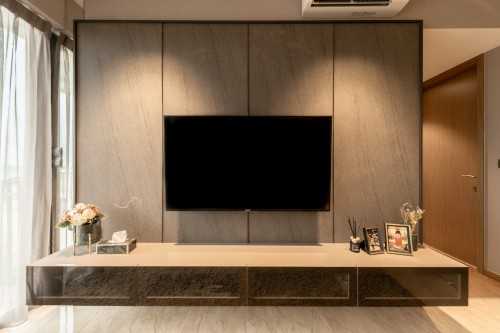 Contemporary Living Room at 68 Kingsford Waterbay