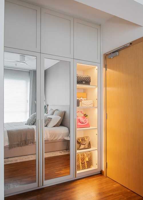 Contemporary Bedroom at Tampines Trilliant
