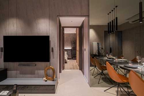 Contemporary Living Room at Stars Of Kovan