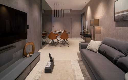 Contemporary Living Room at Stars Of Kovan