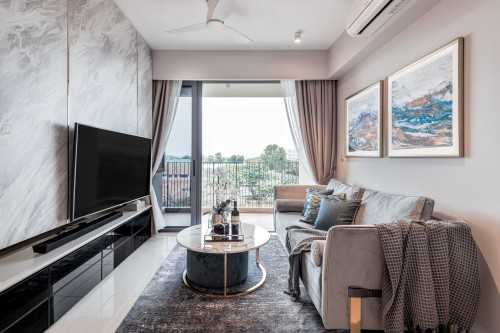 Contemporary Living Room at Hundred Palms