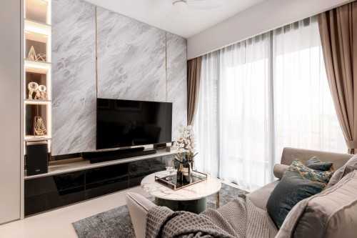 Contemporary Living Room at Hundred Palms